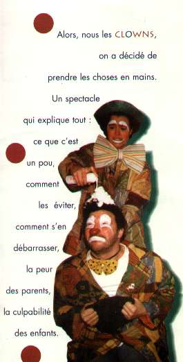 les clowns prennent les choses en mains