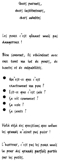 c'est quoi les poux ?
